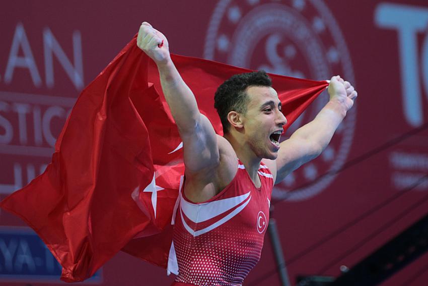 Milli cimnastikçi Asil, Avrupa şampiyonu