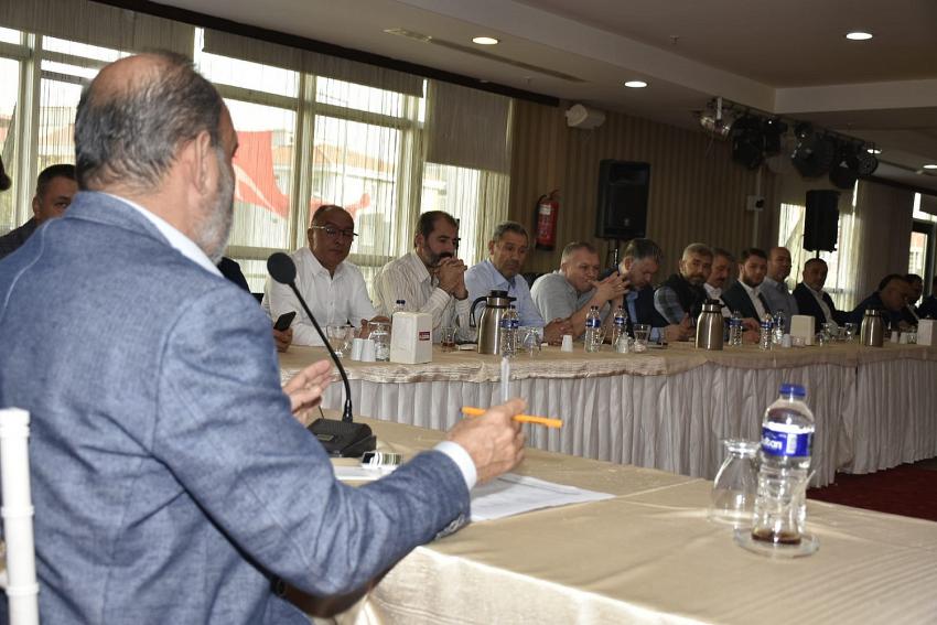 AK parti Balıkesir'den yoğun gündemli toplantı