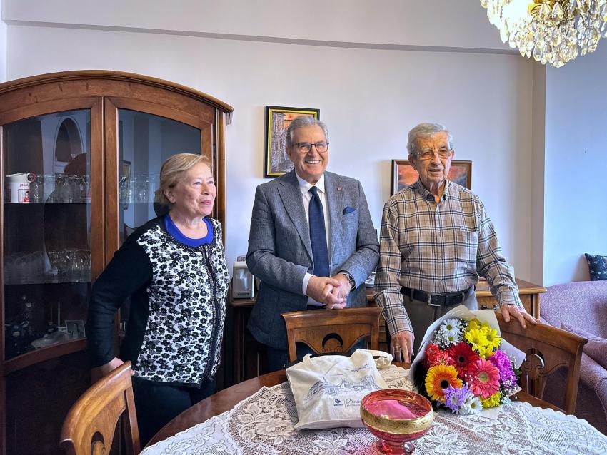 BAŞKAN MİRZA: “SIKINTILARIN SONA ERDİĞİ DAHA AYDINLIK BİR GELECEK DİLİYORUM”