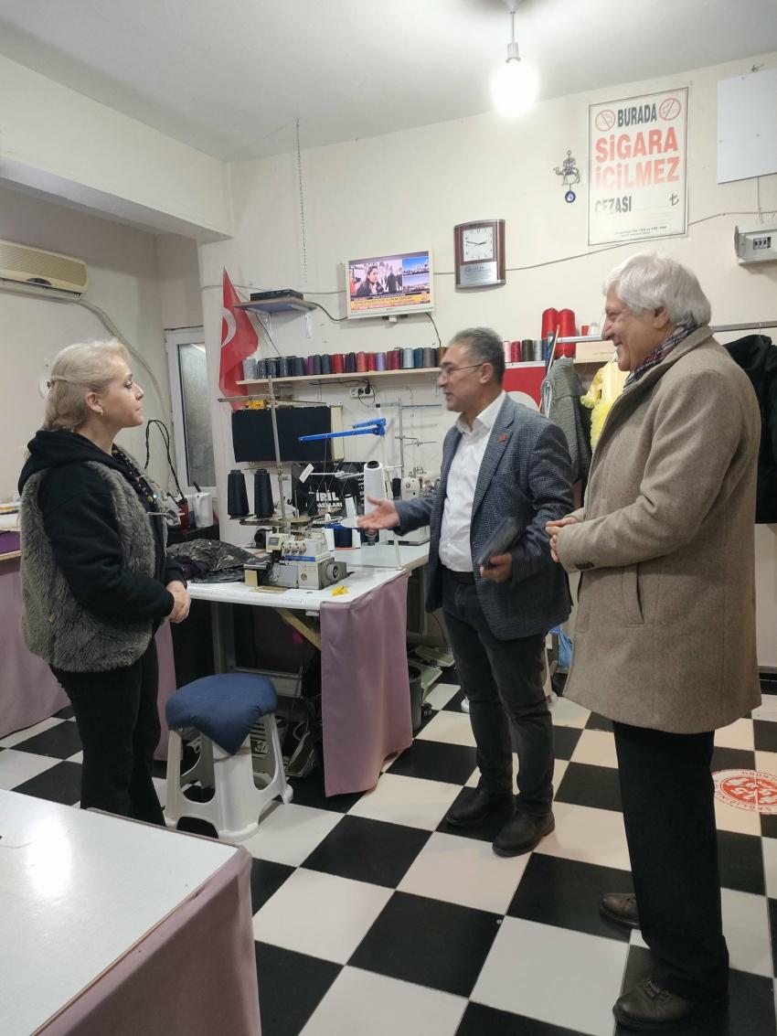 Bandırma esnafından yazar kasalı protesto... CHP’den küçük esnaf bildirgesi