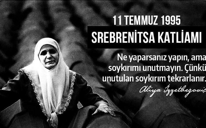 Srebrenitsa'da 30. yıl anma törenleri