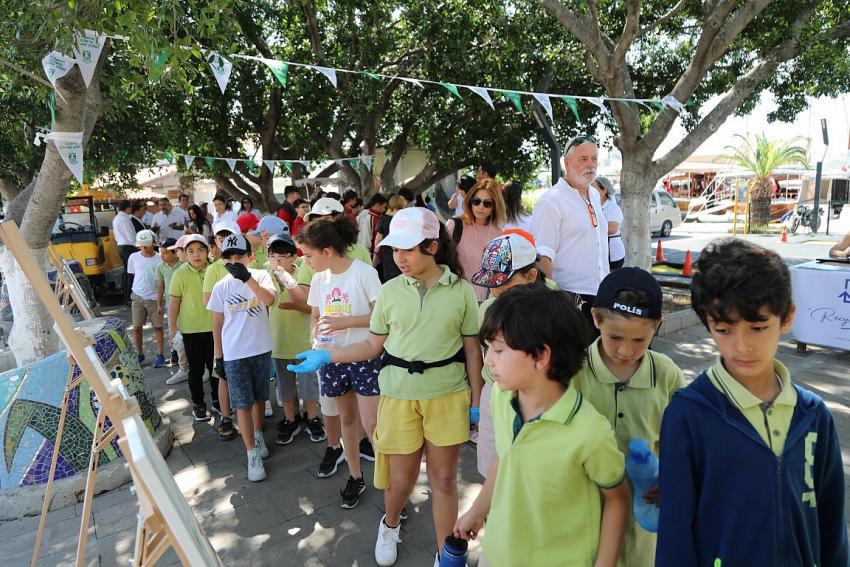 Bodrum Belediyesi'nden Çevre Farkındalığı etkinliği