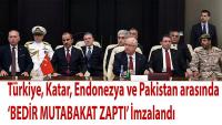 DOHA'DA DEV SAVUNMA ORTAKLIĞI: KATAR, ENDONEZYA, PAKİSTAN VE TÜRKİYE’DEN