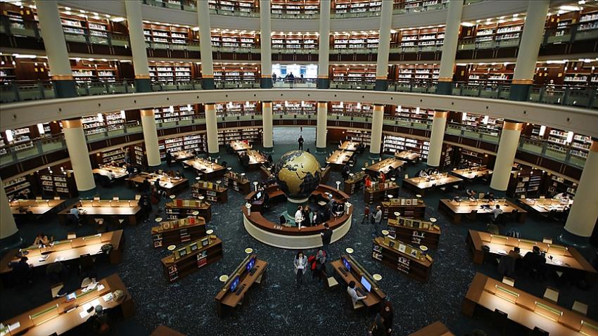 Millet Kütüphanesi'ni yaklaşık 2 yılda 1 milyonu aşkın kişi ziyaret etti