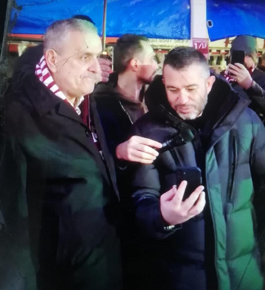 ÖZTAYLAN STADYUM SÖZÜ VERDİ, CANLI BAĞLANTIYLA SPOR BAKANINA TARAFTAR HUZURUNDA ONAYLATTI
