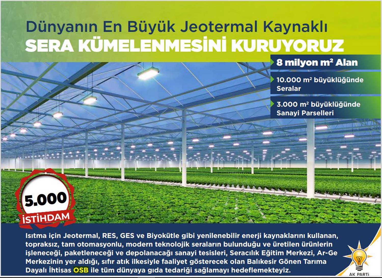 Başkan Yücel Yılmaz,  OSB’ler 25 bin gence yeni istihdam kapısı olacak