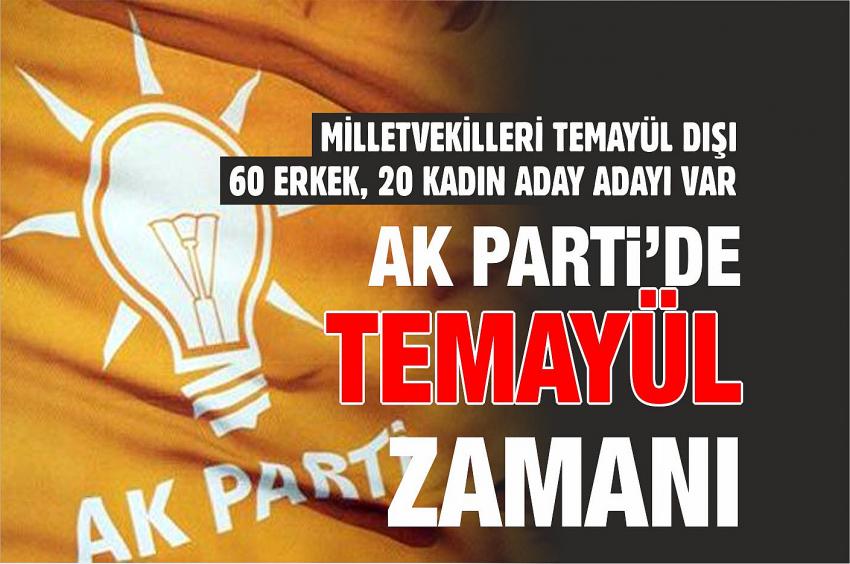 AK PARTİ’DE ADAY ADAYLIĞI İÇİN 80 KİŞİ BAŞVURU YAPTI