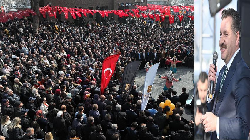 Gönen içinde yeni bir Gönen inşa etti