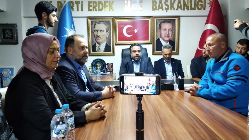 ERDEK'TE PROVOKATİF HAREKET TEPKİ ÇEKTİ