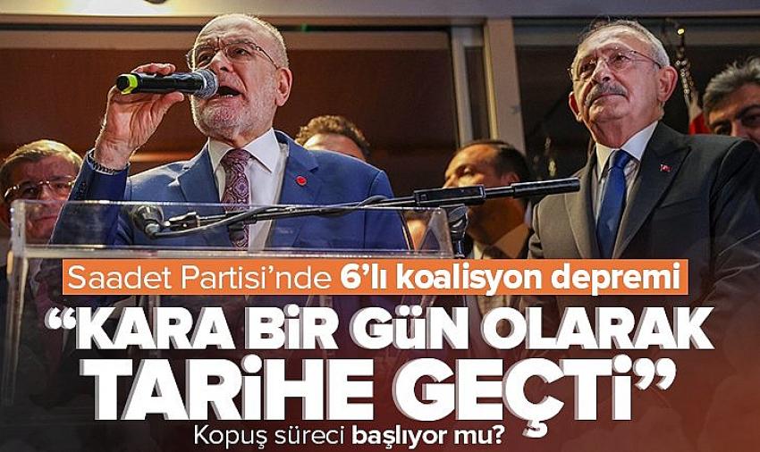 Saadet'te evdeki hesap  çarşıya uymadı