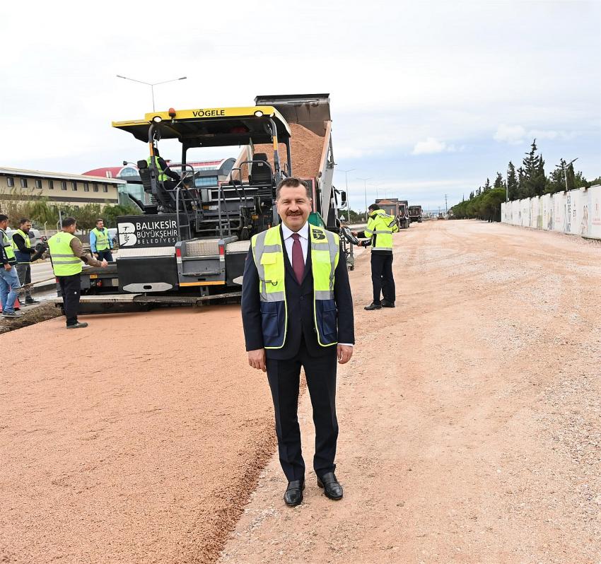 Büyükşehir Bandırma’nın araç trafiğini rahatlatıyor