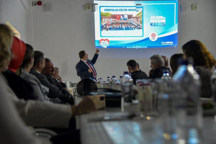 Başkan Orkan’dan meclis üyelerine brifing