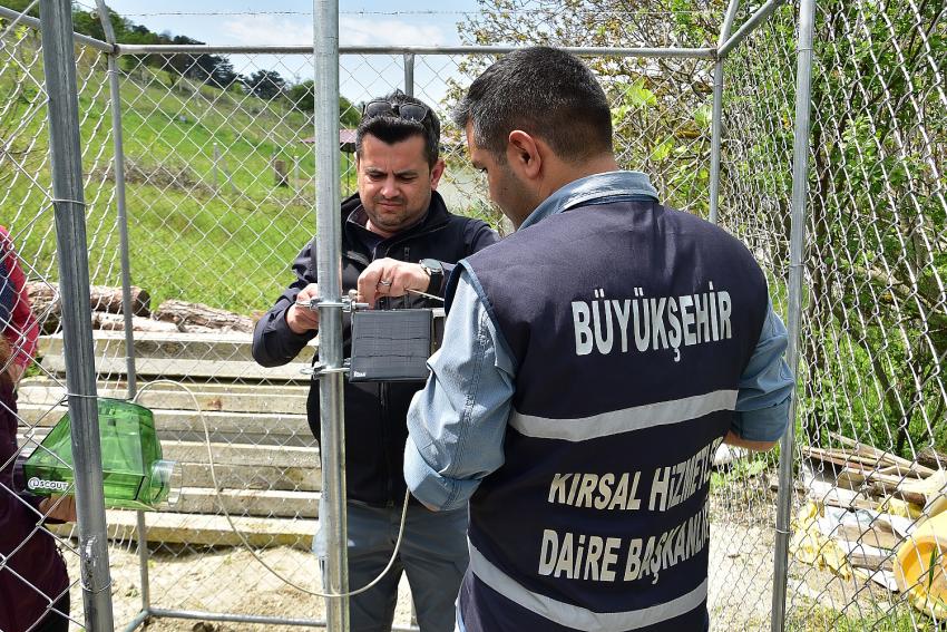 BÜYÜKŞEHİR'DEN ÇİFTÇİYE KORUMA KALKANI