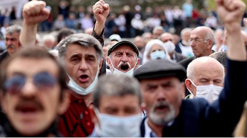 Emeklilerden ek zamma tepki çığ gibi