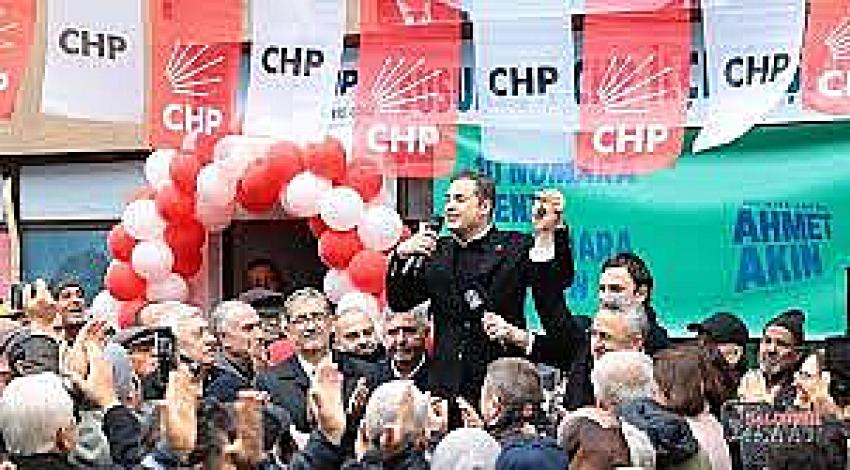 AHMET AKIN’A SUSURLUK’TA SEVGİ SELİ