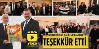 BAŞKAN YILMAZ, BALIKESİR BASININA TEŞEKKÜR 