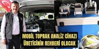 Mobil Toprak Analiz Cihazı üreticiye ücretsiz olarak hizmet verecek