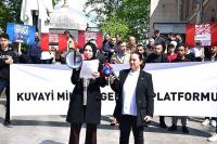 GENÇ KUVAY-I MİLLİYECİLER ‘ÜLKEYİ BÖLMEK İSTEYENLERE OY YOK!” DEDİ