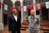 Koç Holding Yönetim Kurulu Onursal Başkanı M. Rahmi Koç’tan Başkan Mesut Ergin’e ziyaret