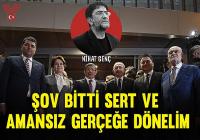 Şov bitti sert ve amansız gerçeğe dönelim
