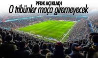Tribünler de neler yaşanıyor?