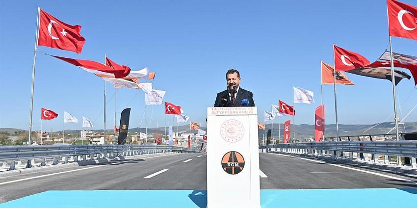 KUZEYBATI OTOYOLU'NUN İLK ETABI AÇILDI