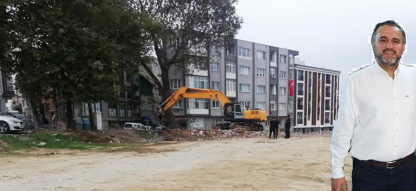 Katlı Otopark ve Yaşam Alanı Projesi start alarak ilk kepçe vuruldu