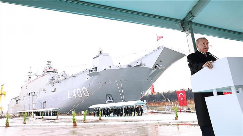 Cumhurbaşkanı Erdoğan: TCG Anadolu'da